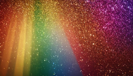 glitter vintage lights background. silver, gold and black. de-focused.の素材