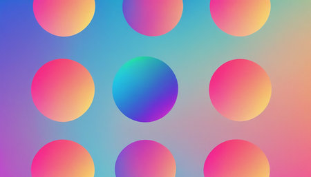 Abstract background with multicolored balls. Vector illustration for your designの素材