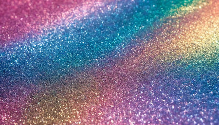 Colorful glitter texture abstract background. Close up of colorful glitter texture.の素材