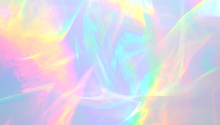abstract rainbow background texture. rainbow holographic foil. 3d renderingの素材
