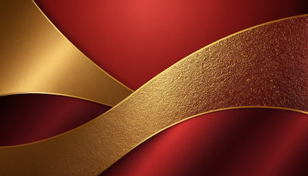 Red and gold background. Element for design. Template for design.の素材
