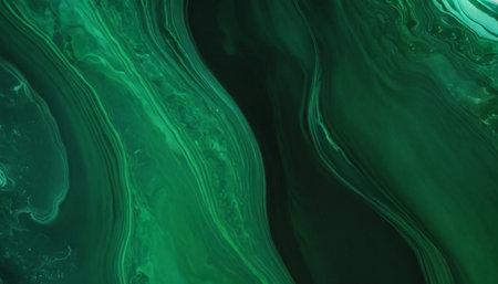 abstract background with green and black paint, digitally generated image.の素材