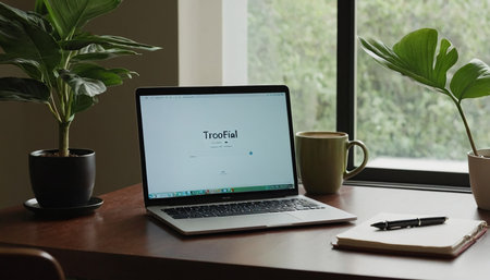 Apple Computers website on laptop screen.の素材