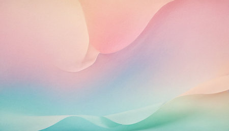 abstract color paper background with soft pastel gradient and grunge textureの素材