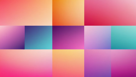 Abstract colorful background with squares. Vector illustration for your graphic design.の素材
