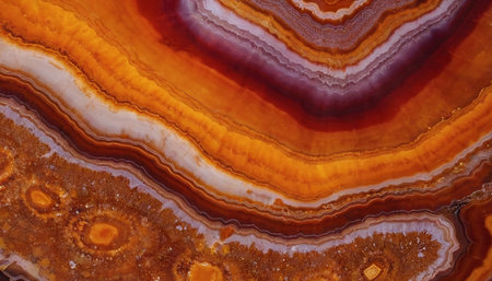 close up of agate gemstone texture as very nice natural backgroundの素材