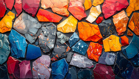 Marble texture set with gold and black elements. Vector design.の素材