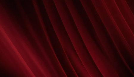 Red Curtain Texture Background, Silk Satin Fabric, Abstract Curtain Backgroundの素材
