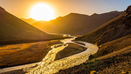 Tien Shan mountains, Ak-Shyrak Region, Kyrgyzstanの素材
