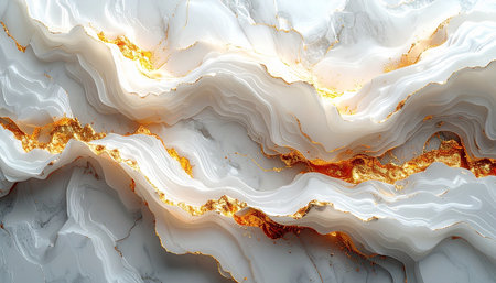 Marble texture background pattern with high resolution. 3d illustration.の素材