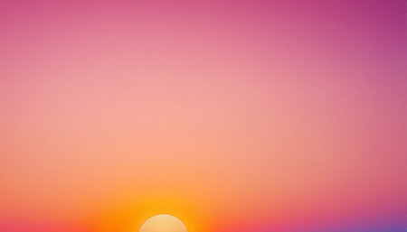 Sunset sky background - vintage filter effect processing style pictures. Color of the year 2017の素材