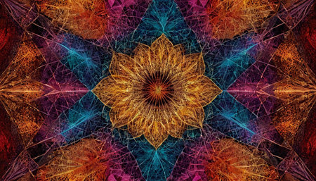 Abstract fractal. Fractal art background for creative design. Decoration for wallpaper, desktop, poster, cover booklet. Print for clothes, t-shirt. Creative illustration for designの素材