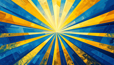 abstract blue background with some grunge effects and lines on itの素材