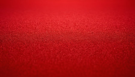 Red glitter texture christmas abstract background with copy space for design.の素材