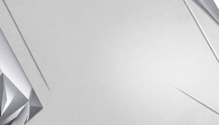 White paper background with space for text or image. 3d renderingの素材