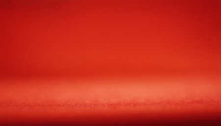 Abstract red background with bokeh lights. Christmas and New Year conceptの素材