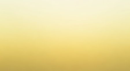 a subtle golden yellow gradient that flows smoothly from a pale, luminous yellow at the to a deeper, richer golden hue at the bottom. The transition is soft and diffused, creating a gentle, warm atmosphere. The clean, abstract provides ample negative space, making it an backdrop for text or It evokes a sense of warmth, elegance, and tranquility.の素材