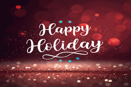 Perfect for holiday cards, digital banners, or social media greetings with a luxurious festive mood.の素材