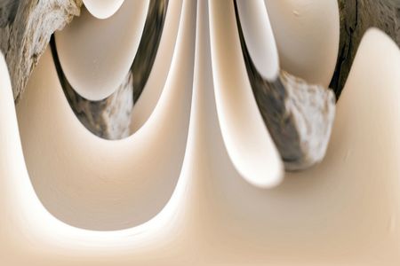 Abstract Art - White Splashの写真素材