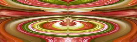 Abstract Panaromic Circle