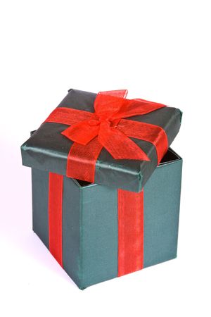 Christmas Gift Boxes on an Isolated Background
