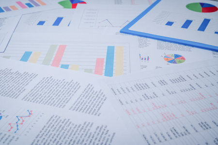 Chart, graph, and statistical analysis in accounting documents were meticulously prepared with...