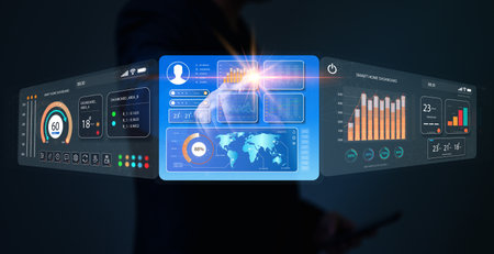 Developer collaborated with finance, commerce departments to develop, economic software system that...