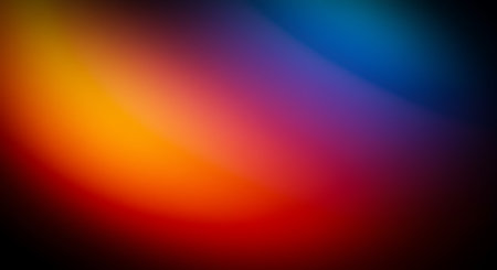 An abstract background featuring a soft, luminous blend of warm and cool colors, creating a gentle glow that adds a touch of elegance and visual interest.の素材