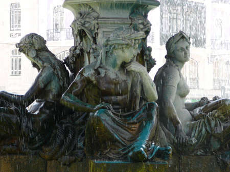 Trinity in the streetの写真素材