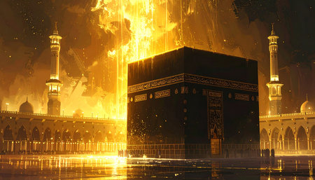 Fireworks sky background. Happy New Year and Merry Christmas. Vector illustrationの素材