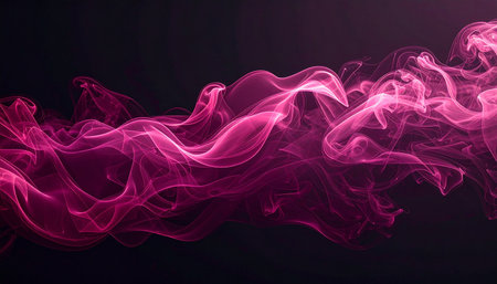 Purple smoke abstract on black background, Abstract smoke background, Abstract backgroundの素材