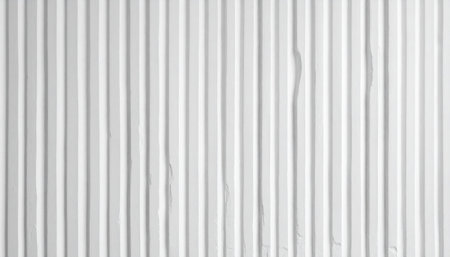 White corrugated metal texture useful as a background - horizontal imageの素材