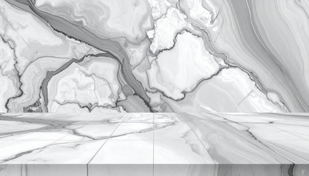 Marble texture background floor decorative stone interior stone. 3D illustrationの素材