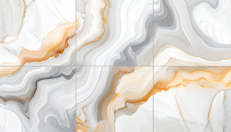 Marble texture background pattern with high resolution. 3D illustration.の素材