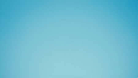 blue sky background with tiny clouds and empty space for text or imageの素材
