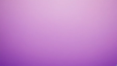 A smooth gradient background blends vibrant purple with soft pinkish-lavender, featuring subtle light along the edge.の素材