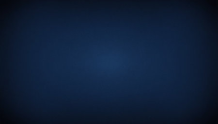 Smooth showing smooth dark blue gradient background with subtle vignette and faint illumination. resolution...の素材