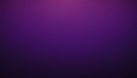 A smooth, deep purple gradient transitions from dark at the bottom to a lighter, luminous shade at the creating a...の素材