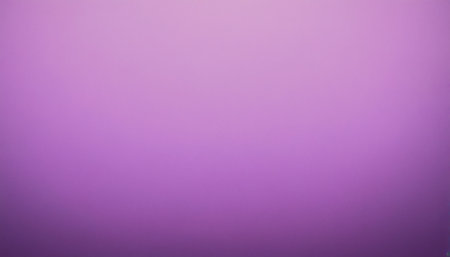 A smooth color gradient transitions from rich amethyst purple at the bottom to a pale lavender at the with soft...の素材