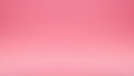 Pink showing vibrant pink to lighter pink gradient background with a soft smooth transition and even lighting...の素材