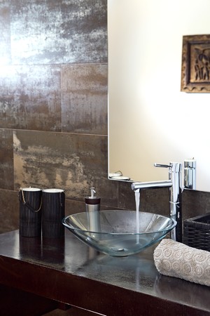 Detail of washbasinの写真素材