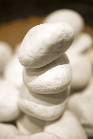 Close-up of pebblesの写真素材