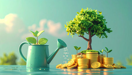 Audio speaker with sound wave. 3d illustration. Music concept.の素材