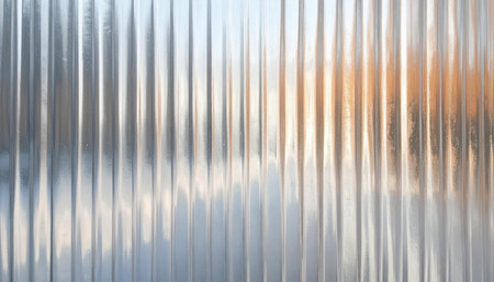 corrugated metal sheet texture as a background, close-upの素材