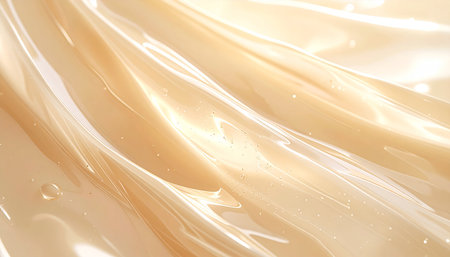 close up of  a cream texture for background use. selective focusの素材