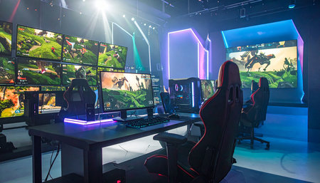 esports Counter Strike: Global Offensive event held in Kuala Lumpurの素材