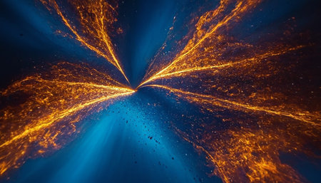 3D abstract fractal background. Design element for flyer, brochure, web, advertisements, and other graphic designer works. Digital collage. Raster clip artの素材