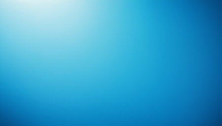 Abstract blue background with sun rays and copy space for your text.の素材