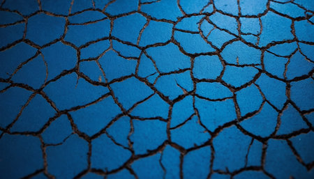 Dry cracked ground texture. Abstract background and texture for design.の素材