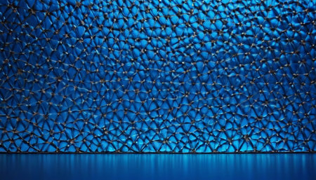 blue background with abstract pattern, 3d rendering, computer digital imageの素材